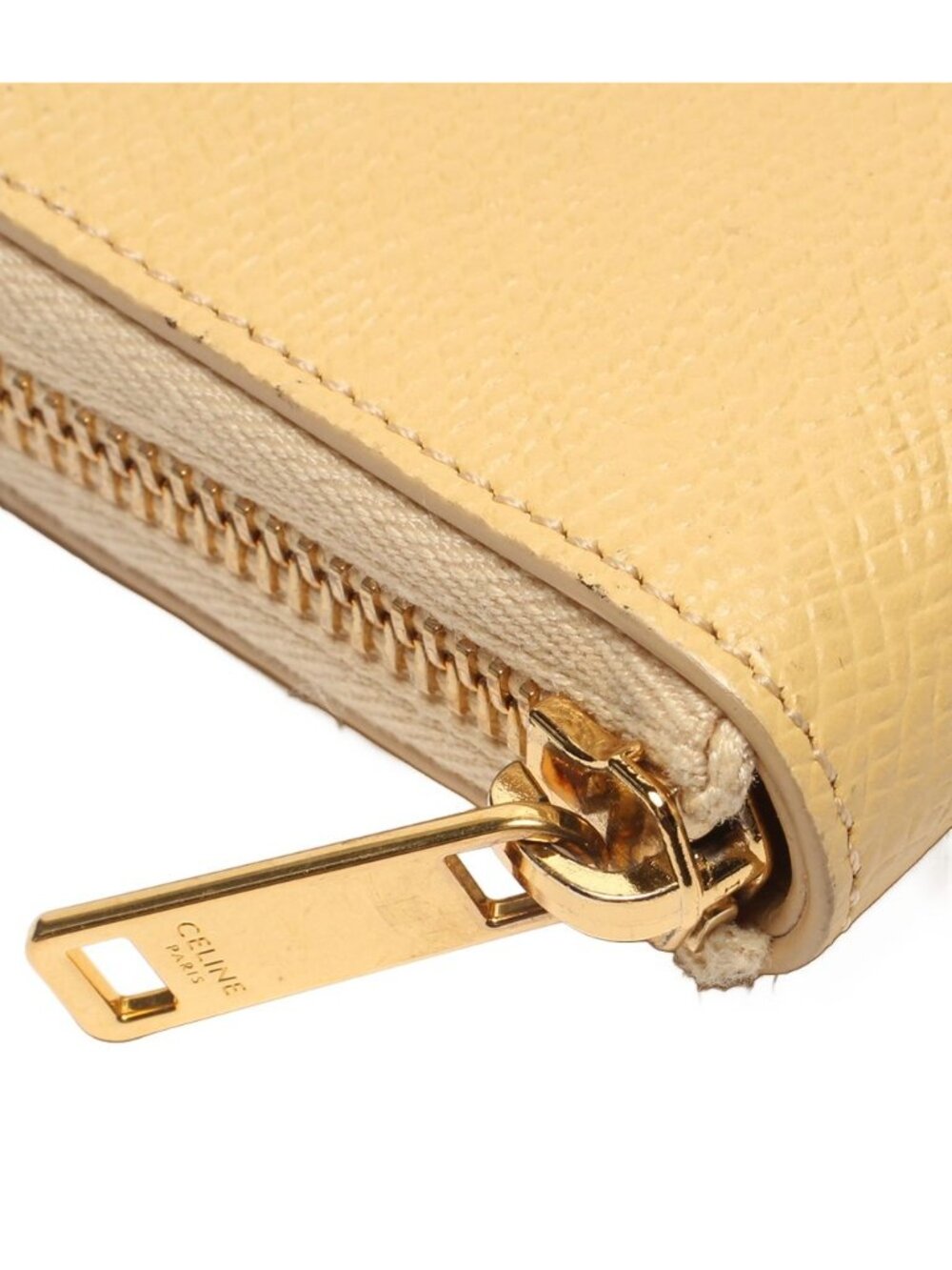 Celine Bifold Wallet Yellow - Picture 9 of 10